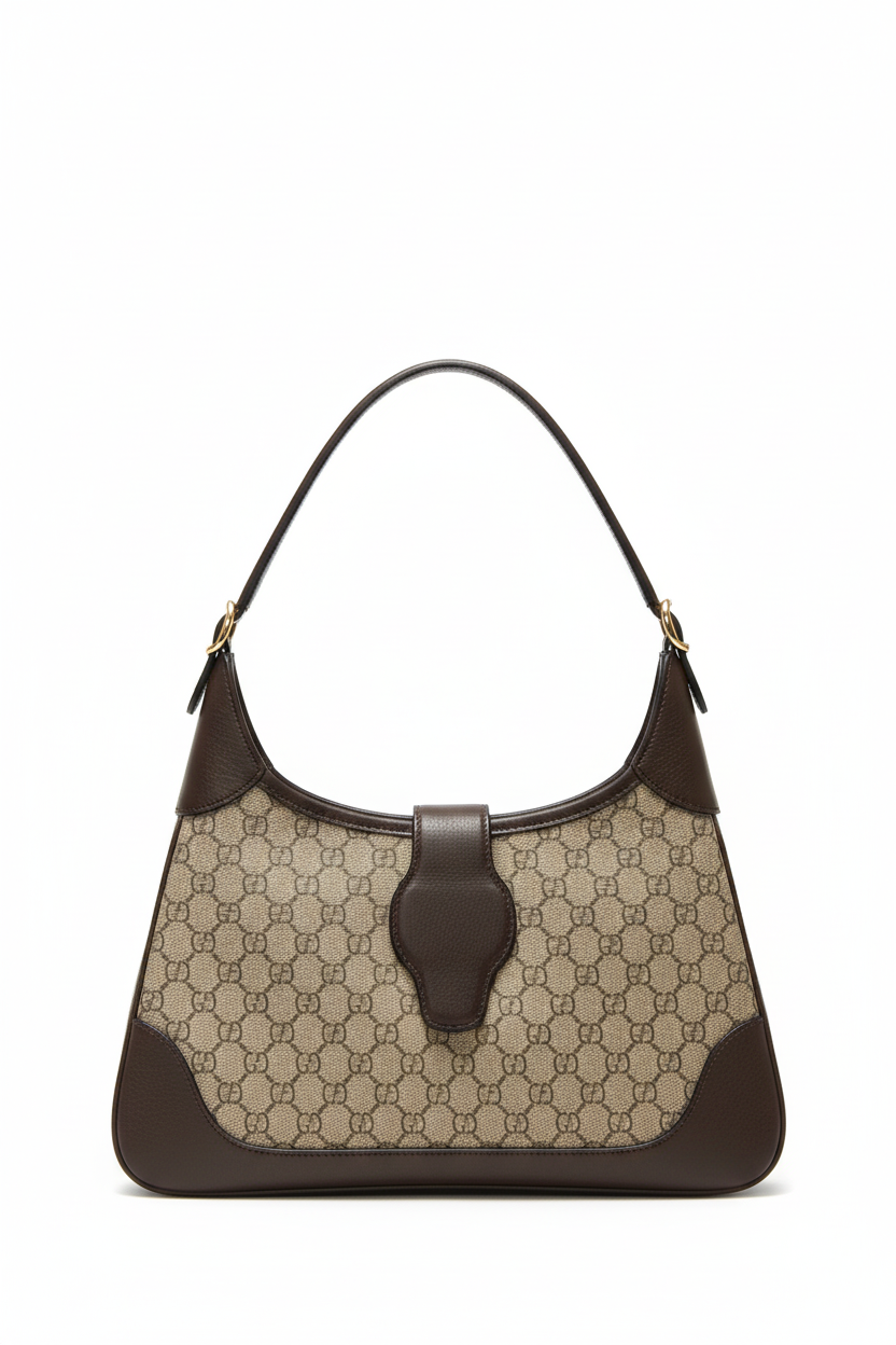 G&M& A& M& leather shoulder bag 40x27cm