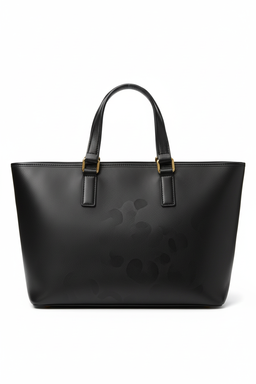 S&L& M Black Classic Leather Bags