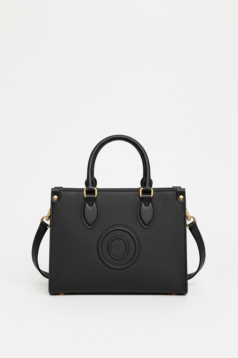 Lo& vu E& Monogram Leather Bag